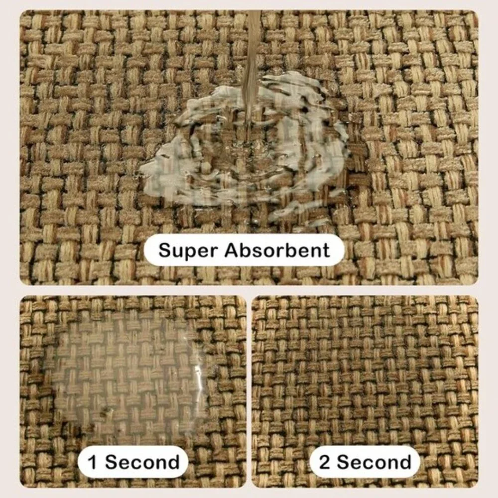 Cushioned Kitchen Mat, Non-Slip Anti-Fatigue Memory Foam Rug for Home & Office